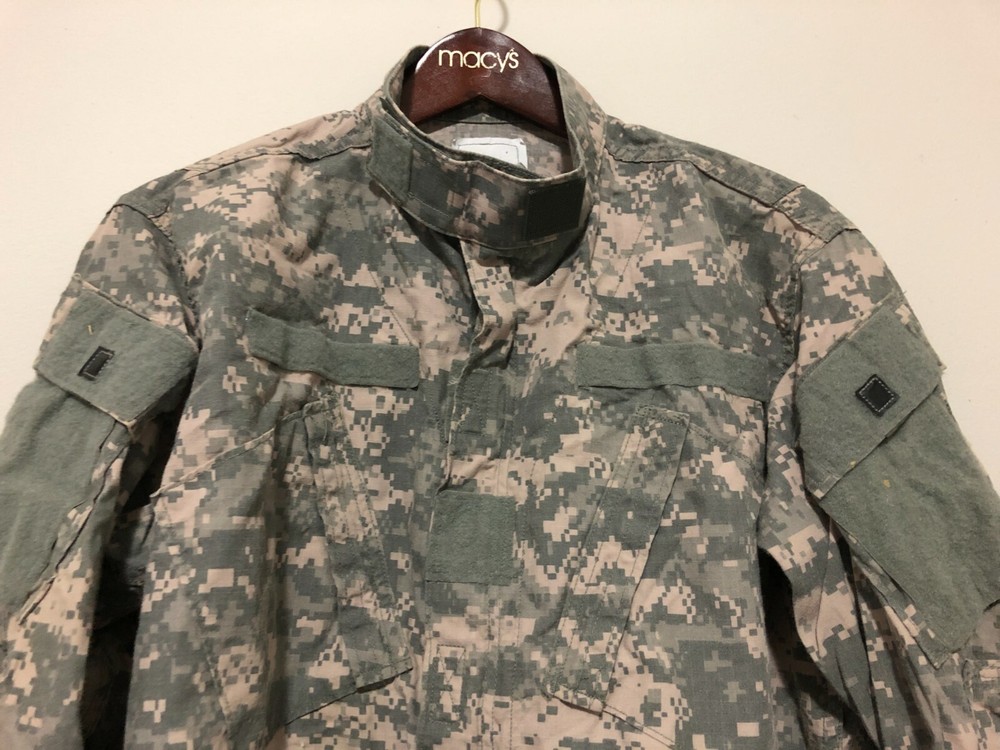 Army Medium Regular Flame Resistant Camo Camouflage Coat Jacket Combat Uniform