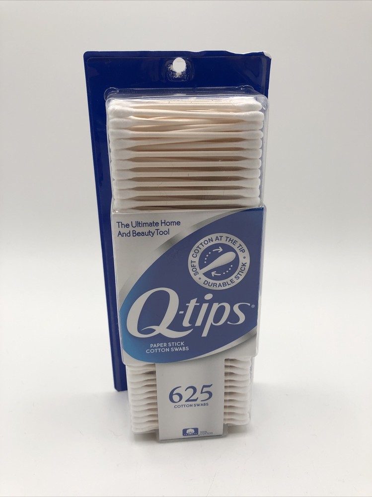 Q-tips Cotton Swabs 625 Ct 100% pure