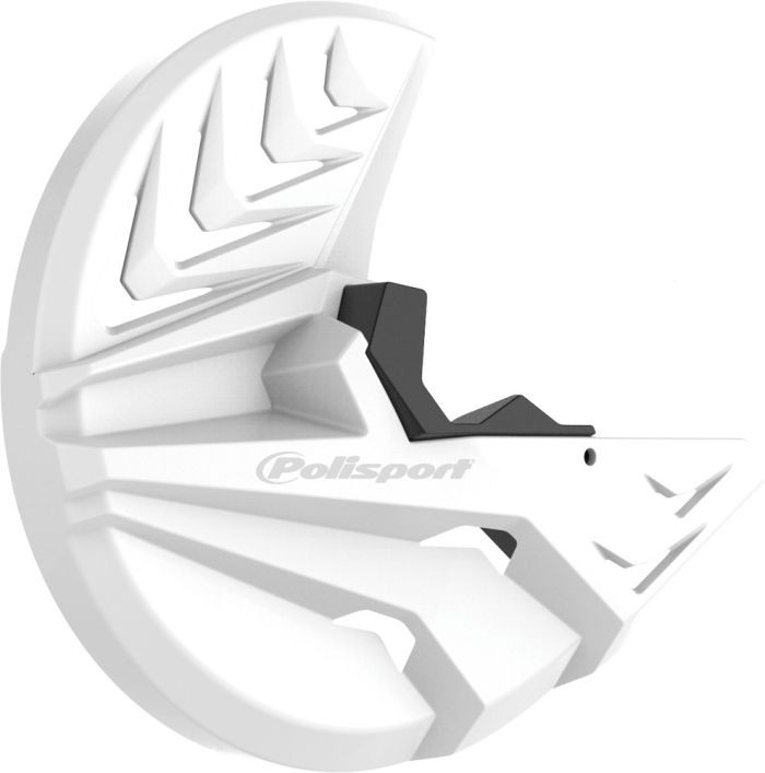 POLISPORT POLISPORT DISK & BOTTOM FORK PROTECTOR BLACK/WHITE 8157500001