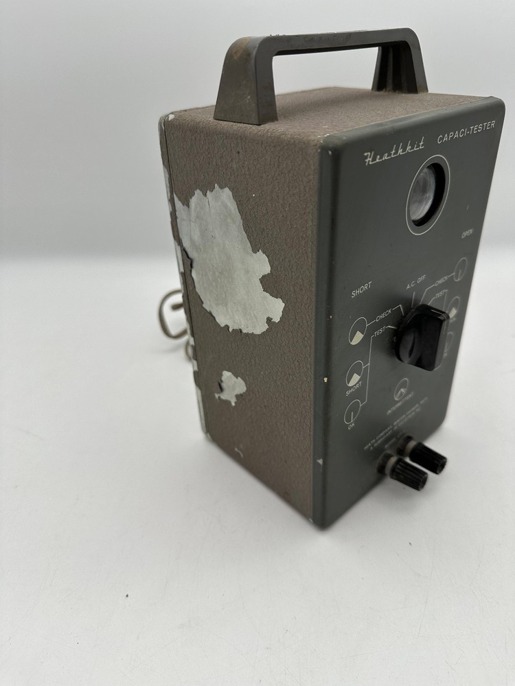 Vintage Heathkit Capaci-tester Capacitor Tester CT-1