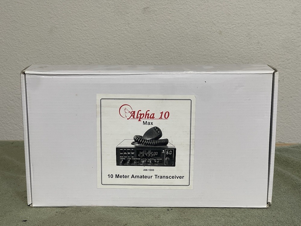 Alpha 10 Max - Am-1000 - 10 Meter Amateur Transceiver
