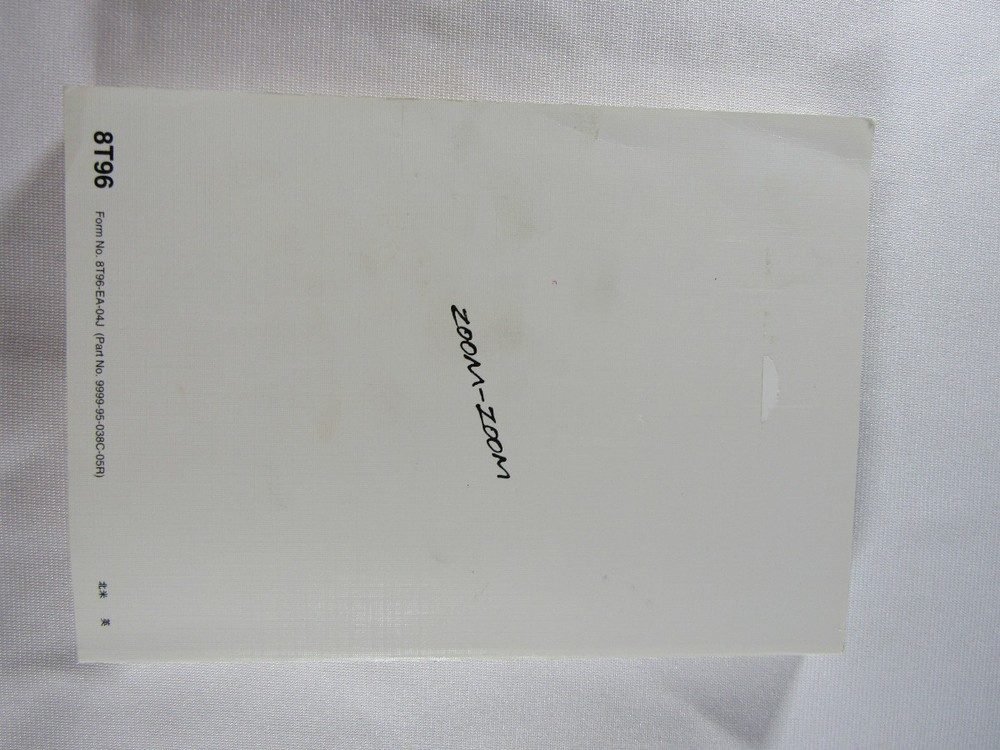 2005 Mazda 3 Owners Manual Book