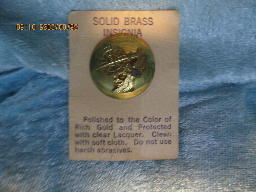 Brass Military Uniform Insignia