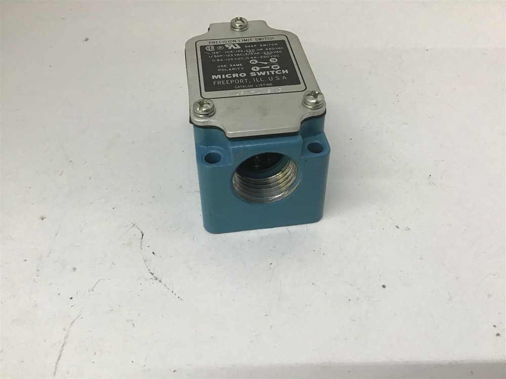Micro Switch 1LS1-L-SIG 10 Amp-125,250, or 480 VAC