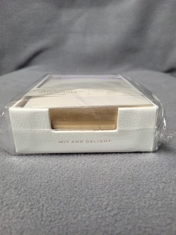 Wit and Delight Best Idea Yet Desktop Notepad with Holder