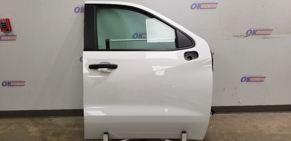25 CHEVY SILVERADO 1500 BASE DOOR FRONT RIGHT PASSENGER WHITE EXTENDED CAB