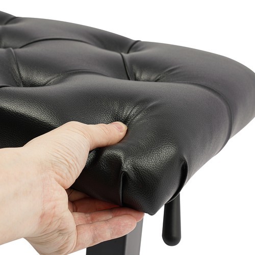 Hydraulic Lifting Adjustable Piano Bench Piano Keyboard Bench Storage Pad Seat