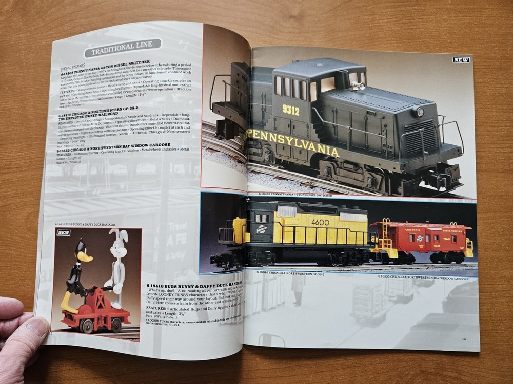 Lionel Trains 1992 Book Two Catalog