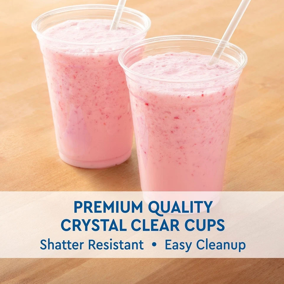 Member's Mark Clear Plastic Cups (16 oz., 132 ct.)