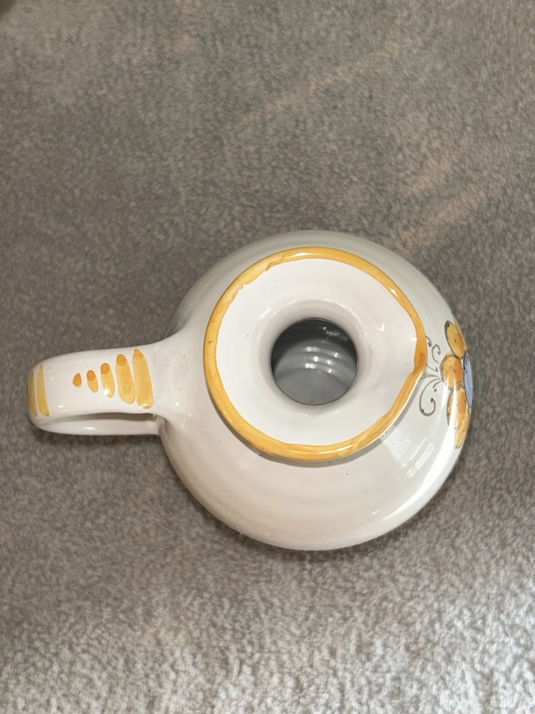 Modes Art Pottery Water Jug with Handle