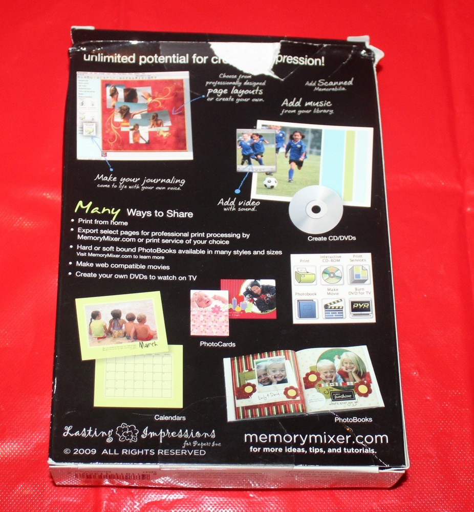 Memory Mixer Digital Scrapbooking Software PC & Mac Version 3 - We Combine