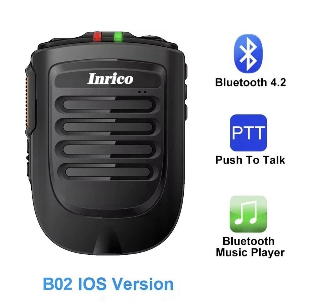 Inrico B01 Microphone Wireless IOS Black New!!!