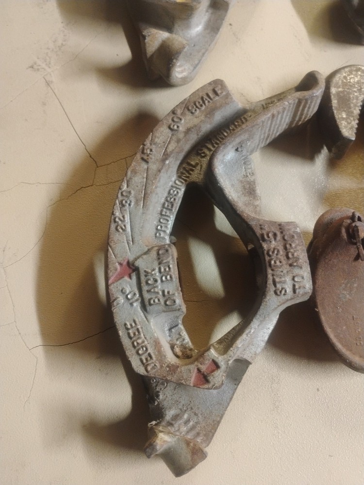 2 Fuller Pipe Wrenches - 2 Benfeild Bender - Trimo Pipe Cutter +