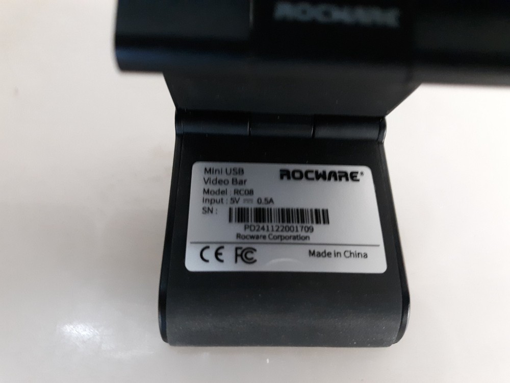 Pair of Rocware Mini USB Video Bar RC08 Webcam