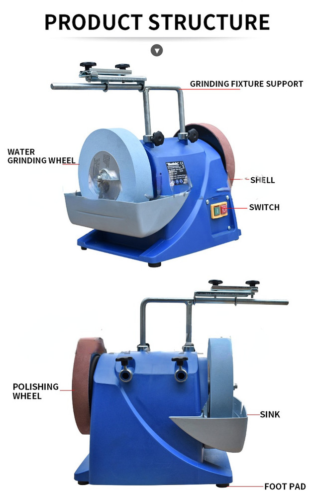 Water-cooled Multipurpose Knife Sharpener Grinder Fixed-speed /Low-Speed Grinder