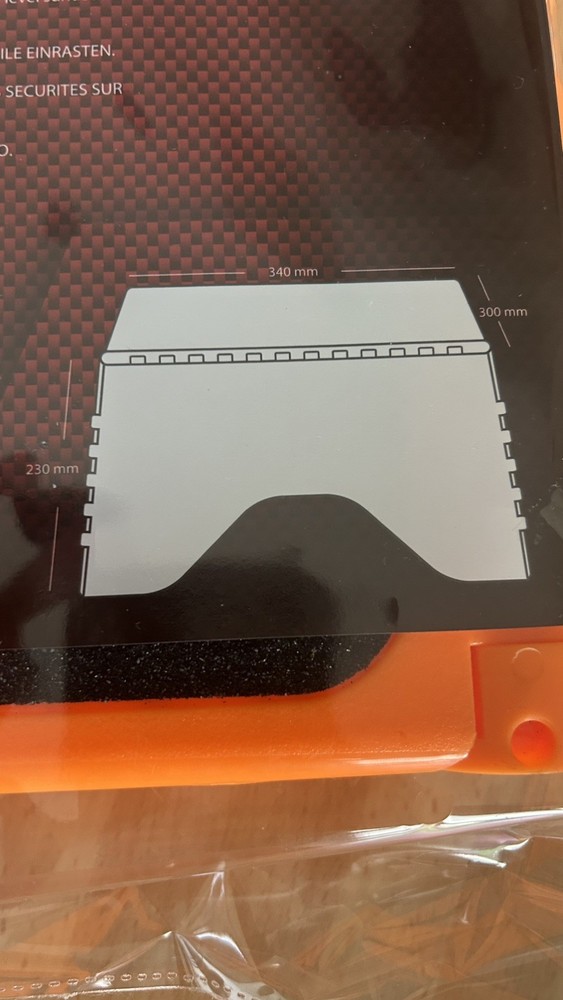 Snap On Folding Step / Stool In Orange  NEW