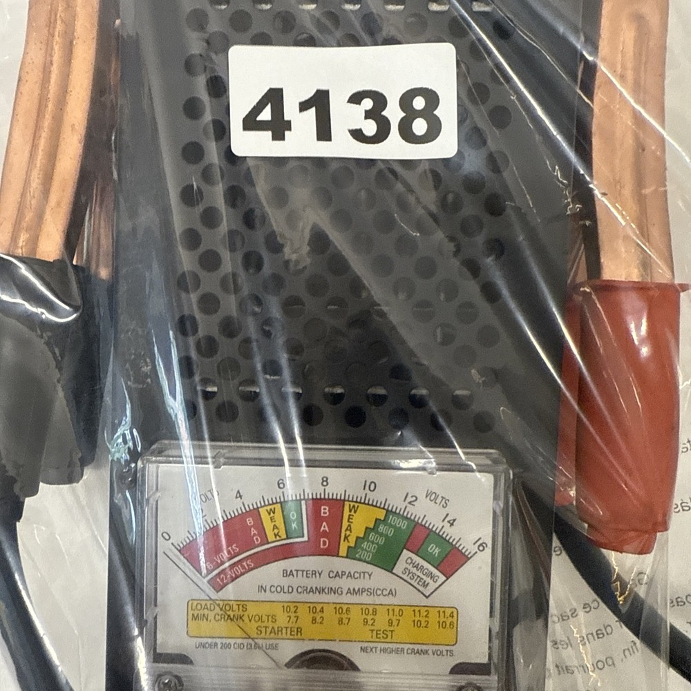 Duralast Battery Load Tester 100 Amp Load Type 6V & 12V Model DL-100D