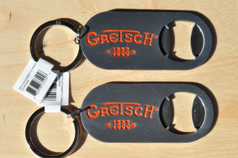 Gretsch Keychain Bottle Opener (Quantity 2 ) Pn: 9223002000