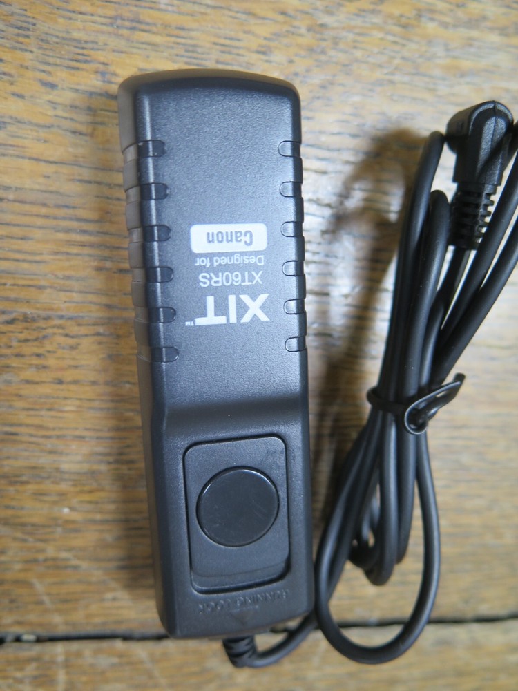 XIT XT60RS DESIGNED FOR CANON WIRED REMOTE CONTROL BLACK