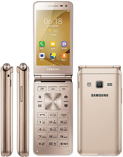 Android Samsung Galaxy Folder 2 SM-G1650 Big Keyboad Dual SIM 4G LTE Flip Phone