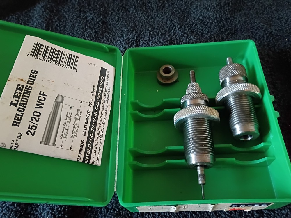 RCBS reloading dies 25-20 wcf #11801