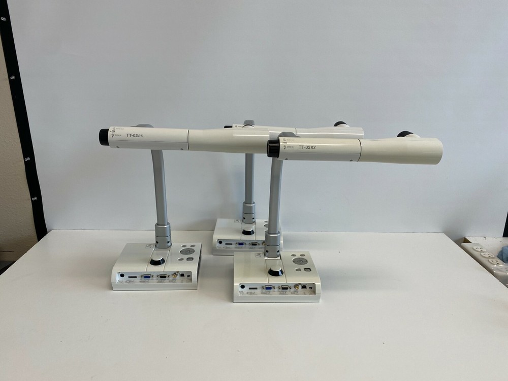 Lot #14:  Lot of 3 Elmo TT-02RX Interactive Document Camera