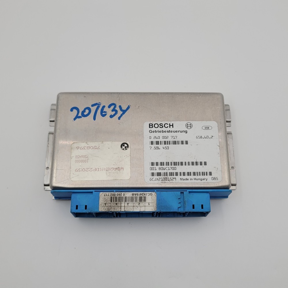 2000 - 2003 BMW E39 540I E53 X5 Transmission Control Module 7506540 7508398