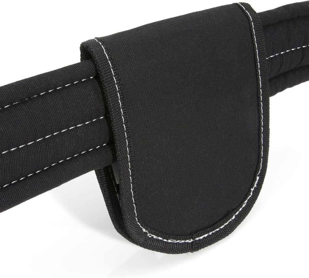 2-Compartment Hammer Holder for Tool and Work Belts, Durable Canvas, Includes To