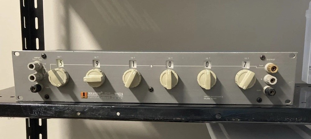 ESI RV622A Dekavider Decade Voltage Divider RV622A