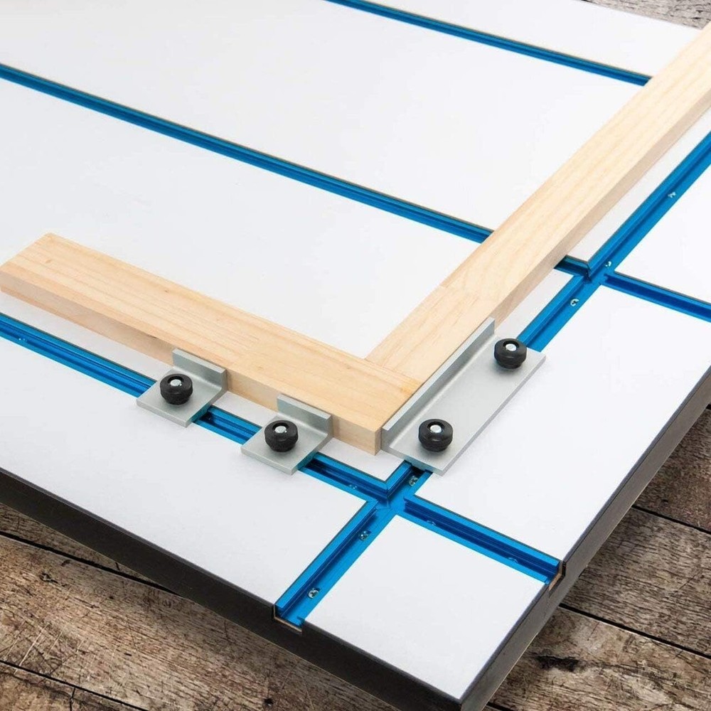 POWERTEC 71609-P4 T-Track Intersection Kit, 4 Sets