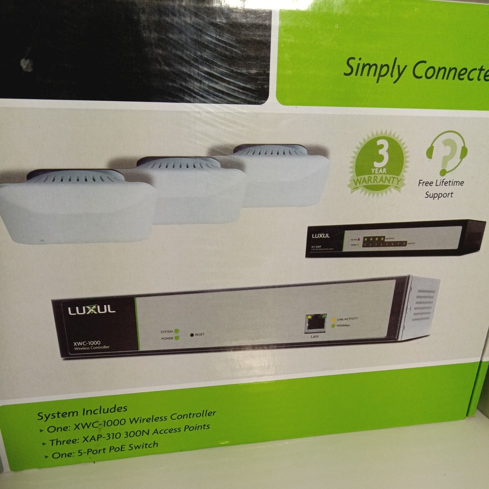 Luxul Wireless Controller System w/3 Three Access Points XWS-1310