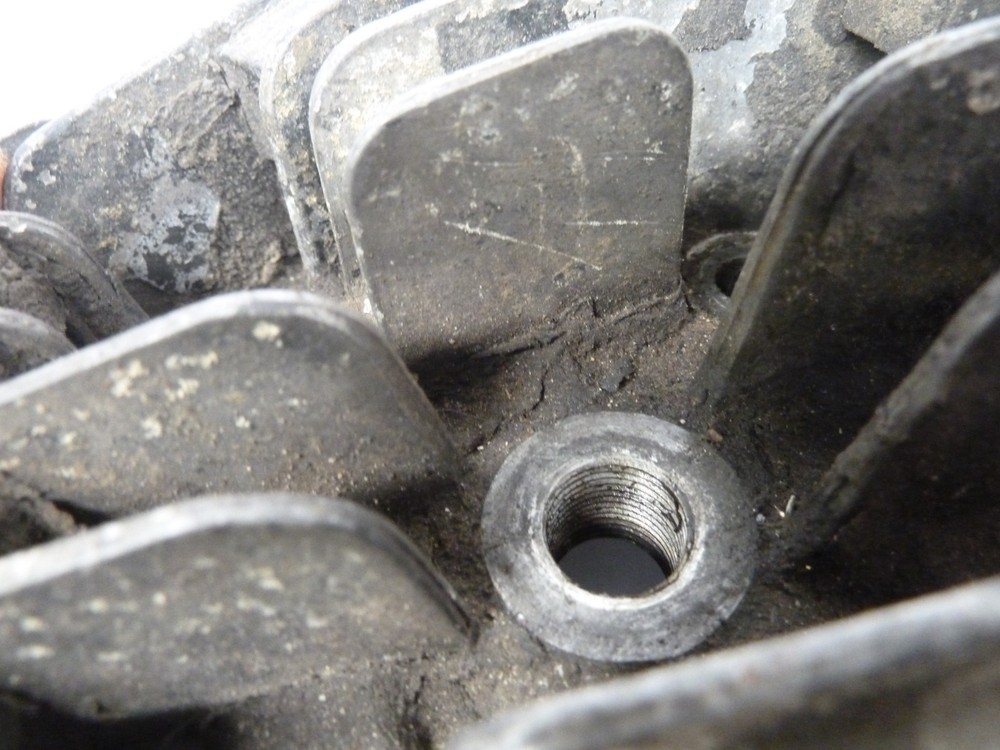 Kawasaki AR50 cylinder head.