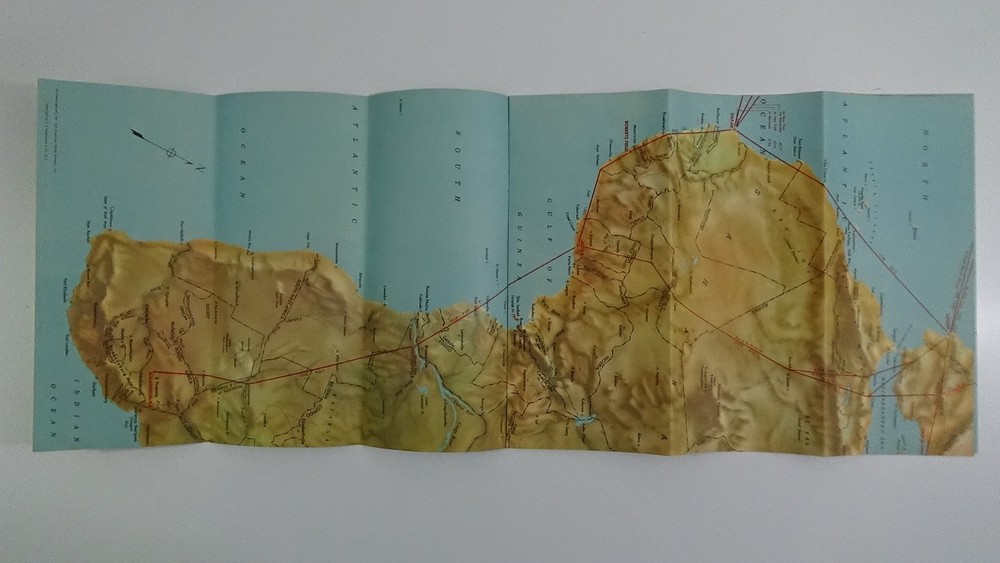 Vintage Pan American Route Maps #735-57