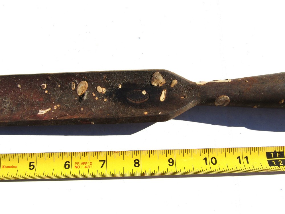 Vintage D.R. Barton 1 1/2" Gouge Chisel - Needs Work