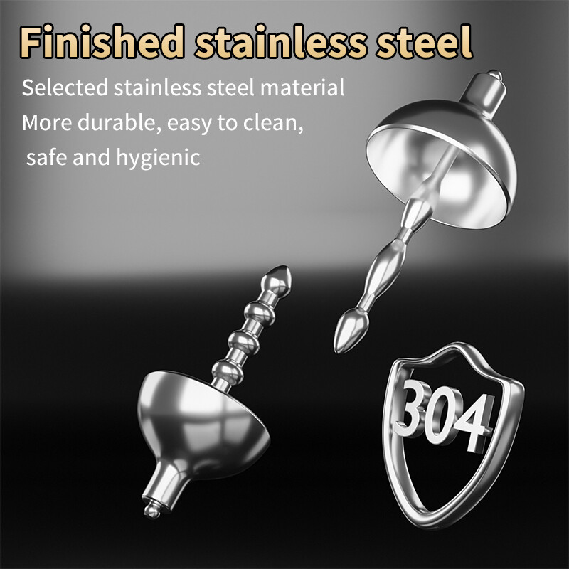 E-Stim Electric Urethra Penis Plug with Dilator Expander Prostate Enhancer Set