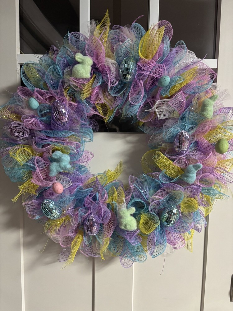 Homemade Easter Wreath