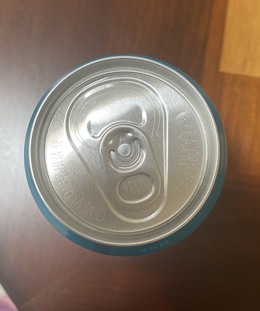 Bell's Pooltime Ale Wheat Ale with Cherry Empty Beer Can Bottom Opened 