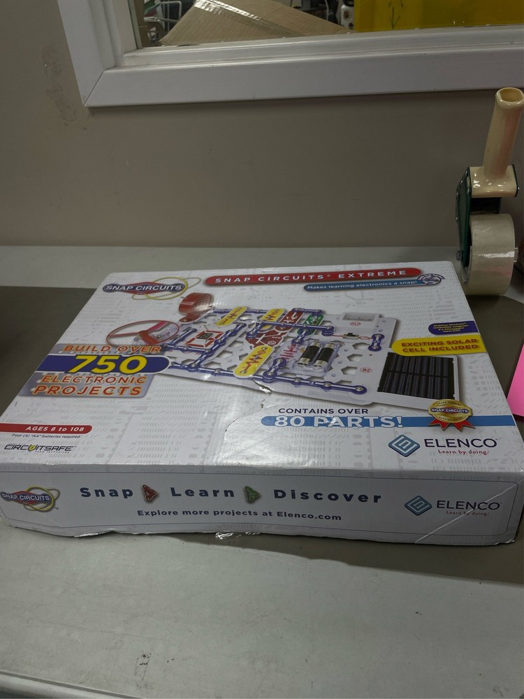 Elenco Snap Circuits Extreme 750 In 1 With Computer Interface - Multi