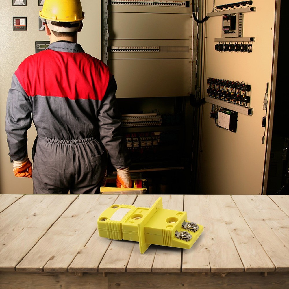 K Type Miniature Thermal Sockets with Reliable Panel Mounting Connectors