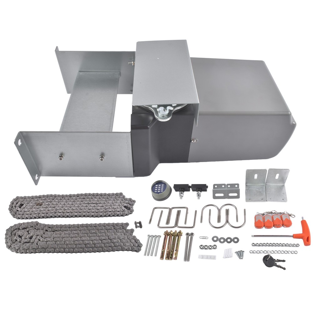 Automatic Motor Remote Kit Sliding Gate Opener with Wireless Keyboard 3300 lbs