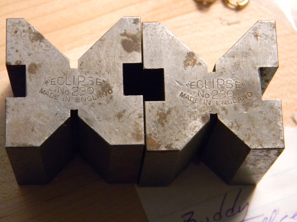 Eclipse No 230 Machinist V Blocks