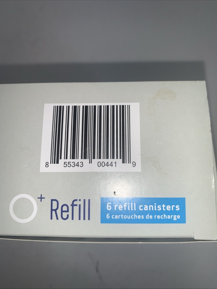 O+ Elevate 6 Refill Pure Oxygen Canisters