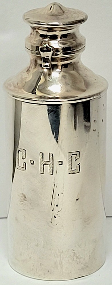 Tiffany Sterling Silver Perfume Bottle Vanity Mono
