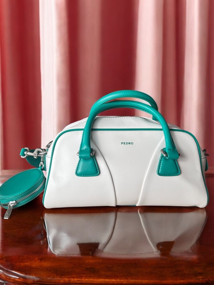 Pedro White Aryna Bowling Bag 