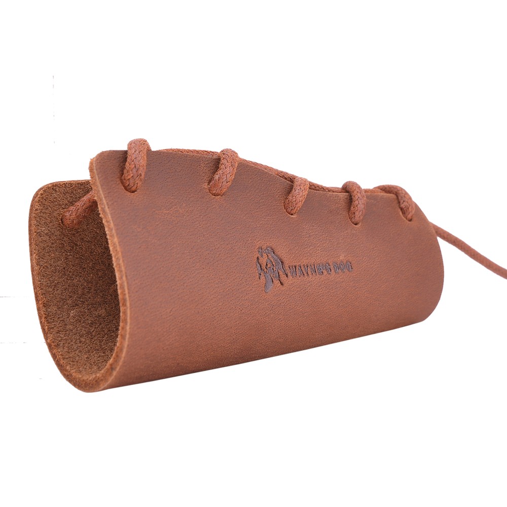 Brown Black Leather Axe Handle Guard ,Handle Holsters Protection Leather