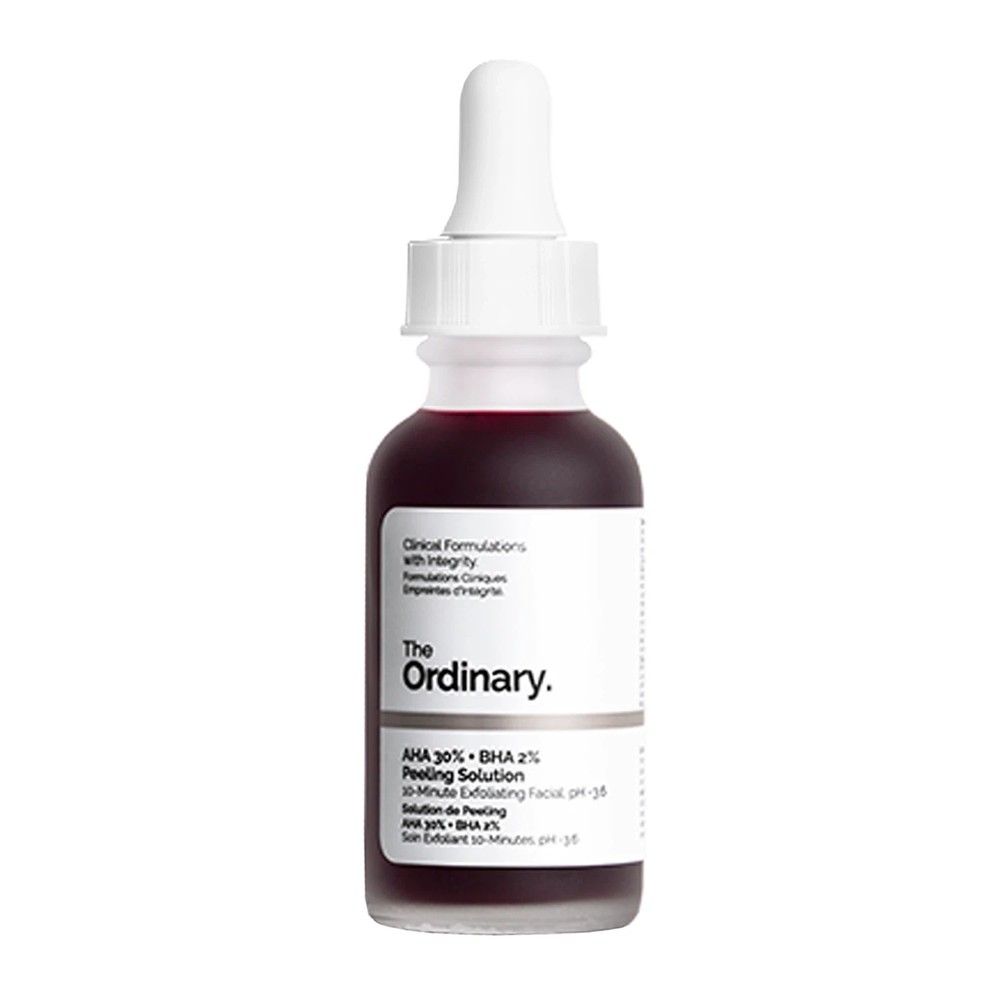 2 PACK – The Ordinary AHA 30% + BHA 2% Peeling Solution – 30ml Each