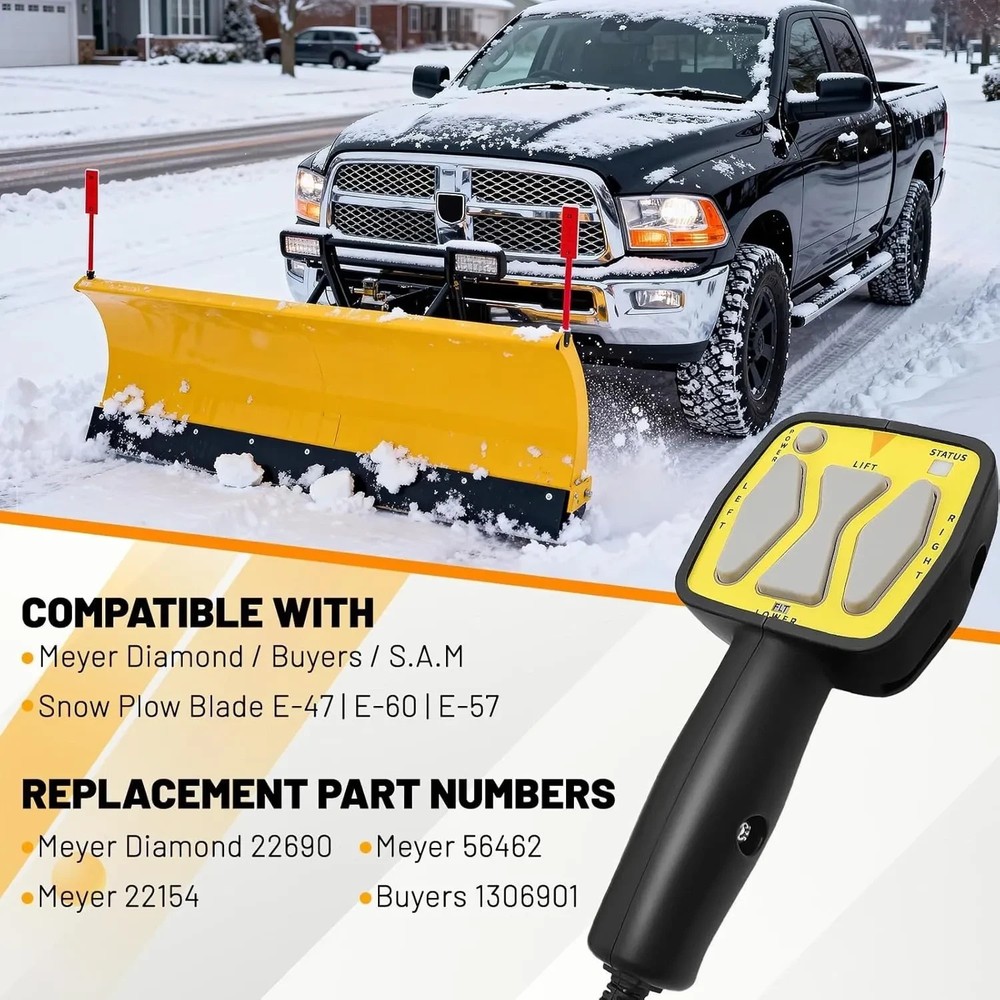 KAOLALI Snowplow Handheld Controller Replacement for Meyer Blizzard E47 E60 E...