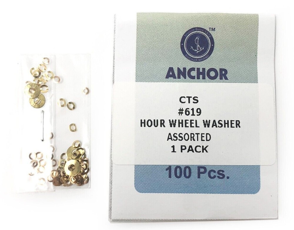 Watchmaking Dial Washers, assorted sizes - USA SELLER