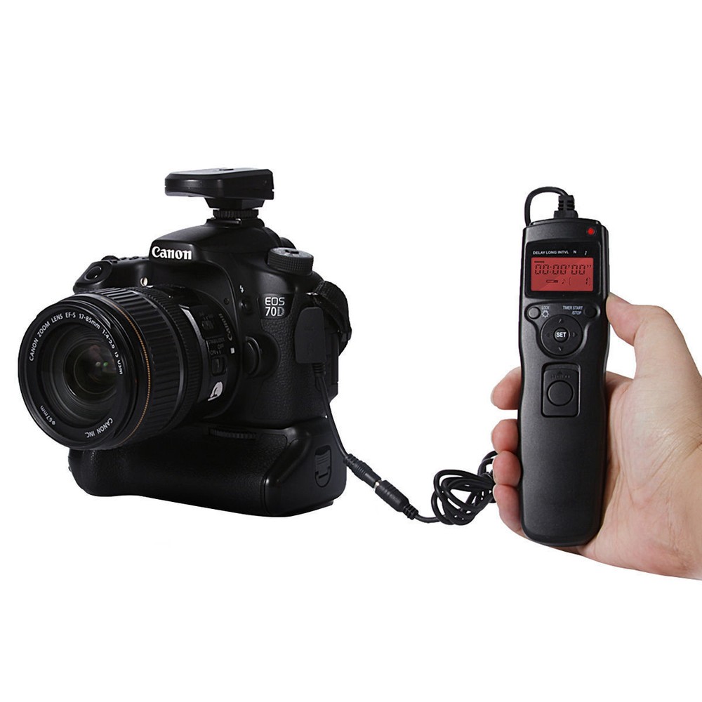 Time Lapse Intervalometer Remote Timer Shutter Nikon D750 D7100 D7000 D5100 D520
