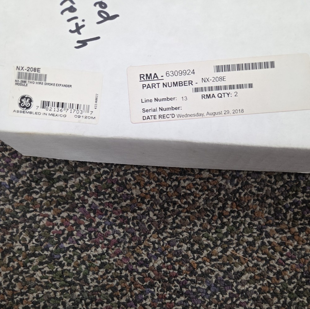 GE Security NX-208E NETWORX TWO WIRE SMOKE EXPANDER MODULE
